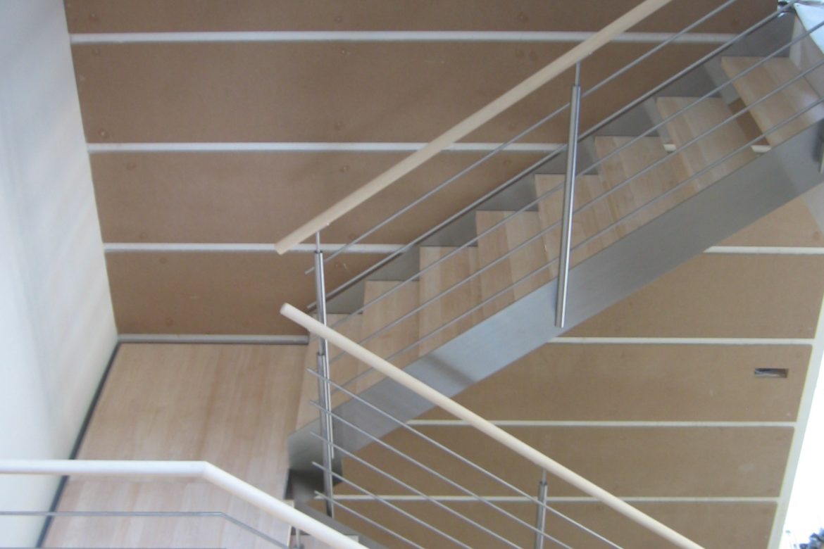Limon plat marche en bois 5