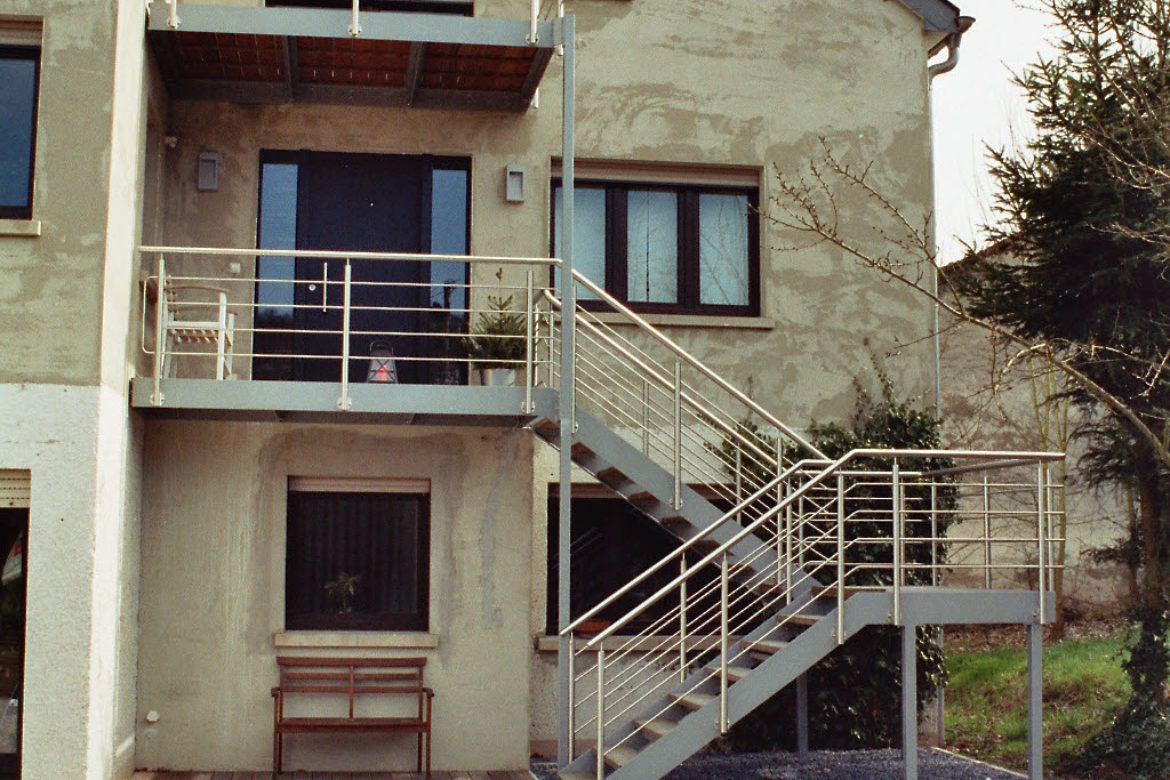 Terrasses et escalier 1